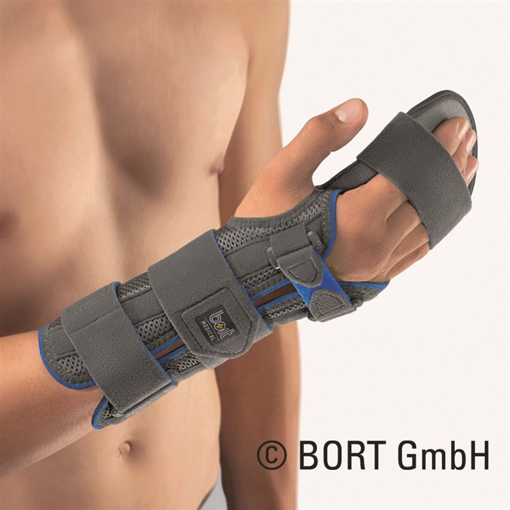 Bort Manucarpal Combi Handgelenkbandage XL grau