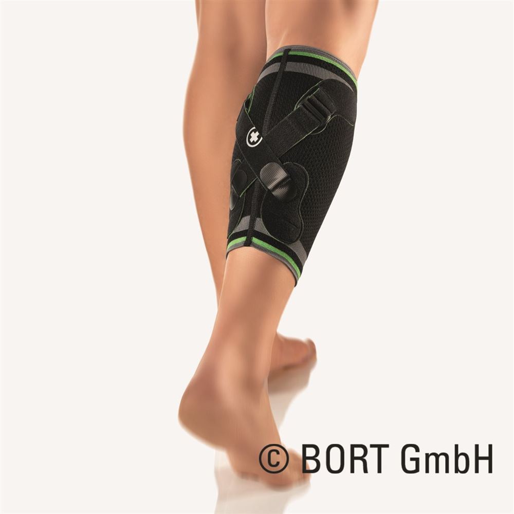 Bort MyoActive Sport Wadenstütze S schwarz/grün