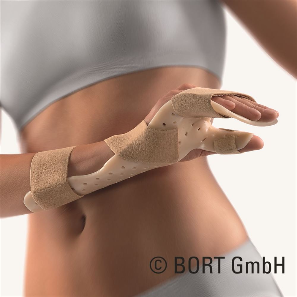 Bort Pareseschiene XS -15cm rechts beige