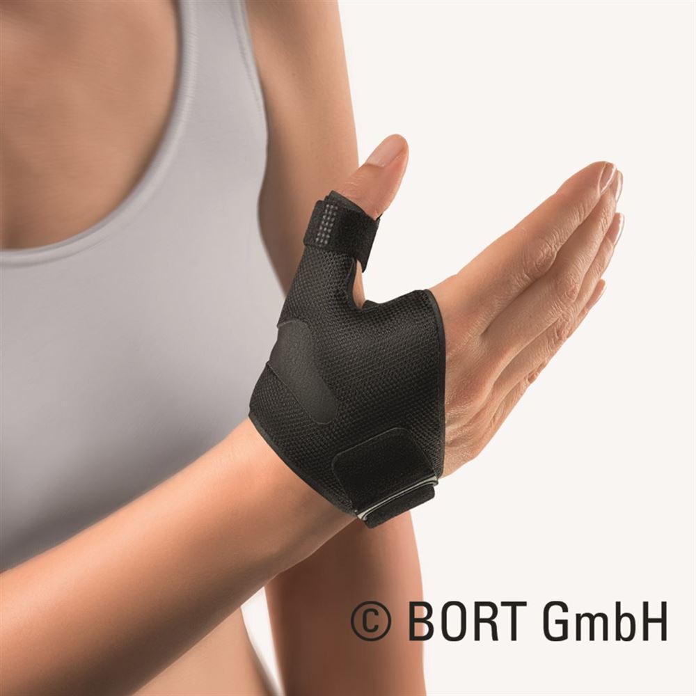 Bort Sella Fix N Daumenorthese XL links schwarz