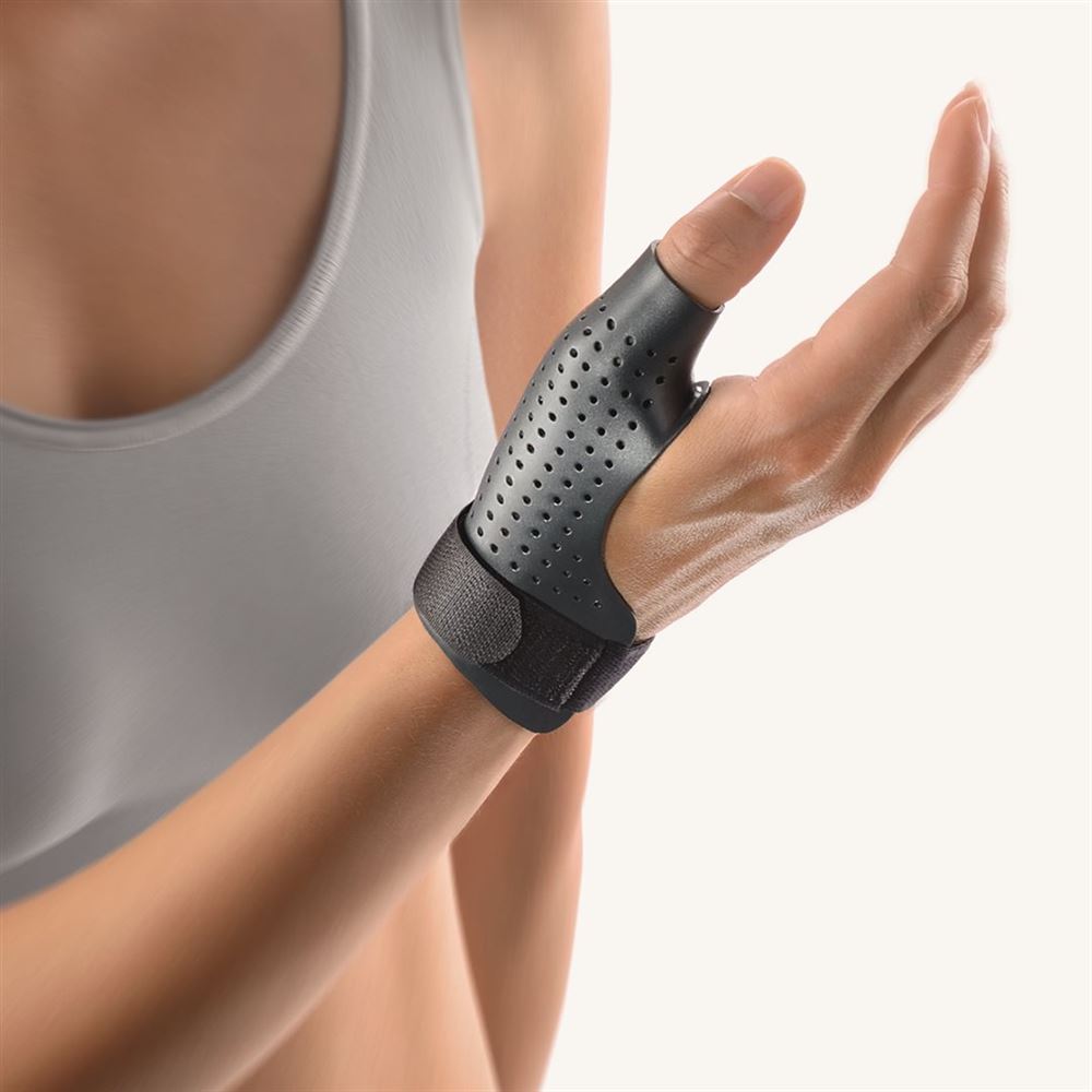 Image of Bort SellaDur Daumenorthese M -19cm links anthrazit