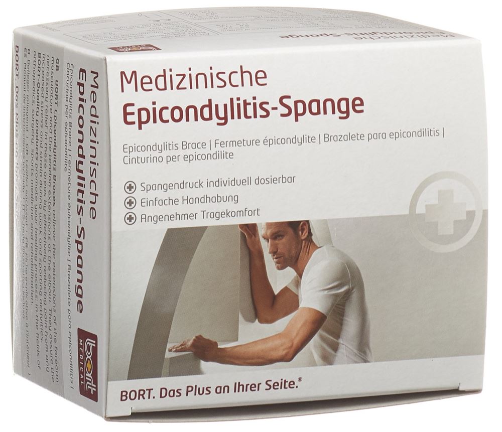 Bort Stabilo bride épicondylite Gr5 argent