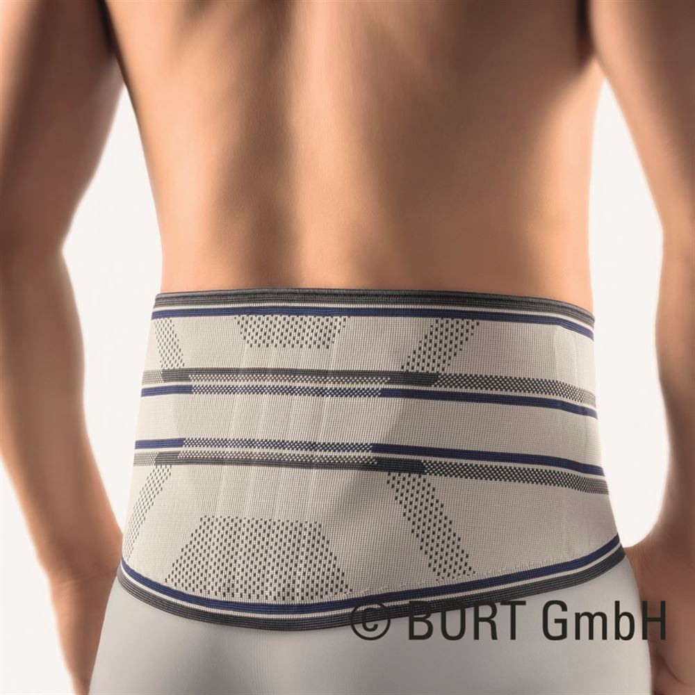Bort Stabilobasic Rückenbandage mit Pelotte Gr7 silber