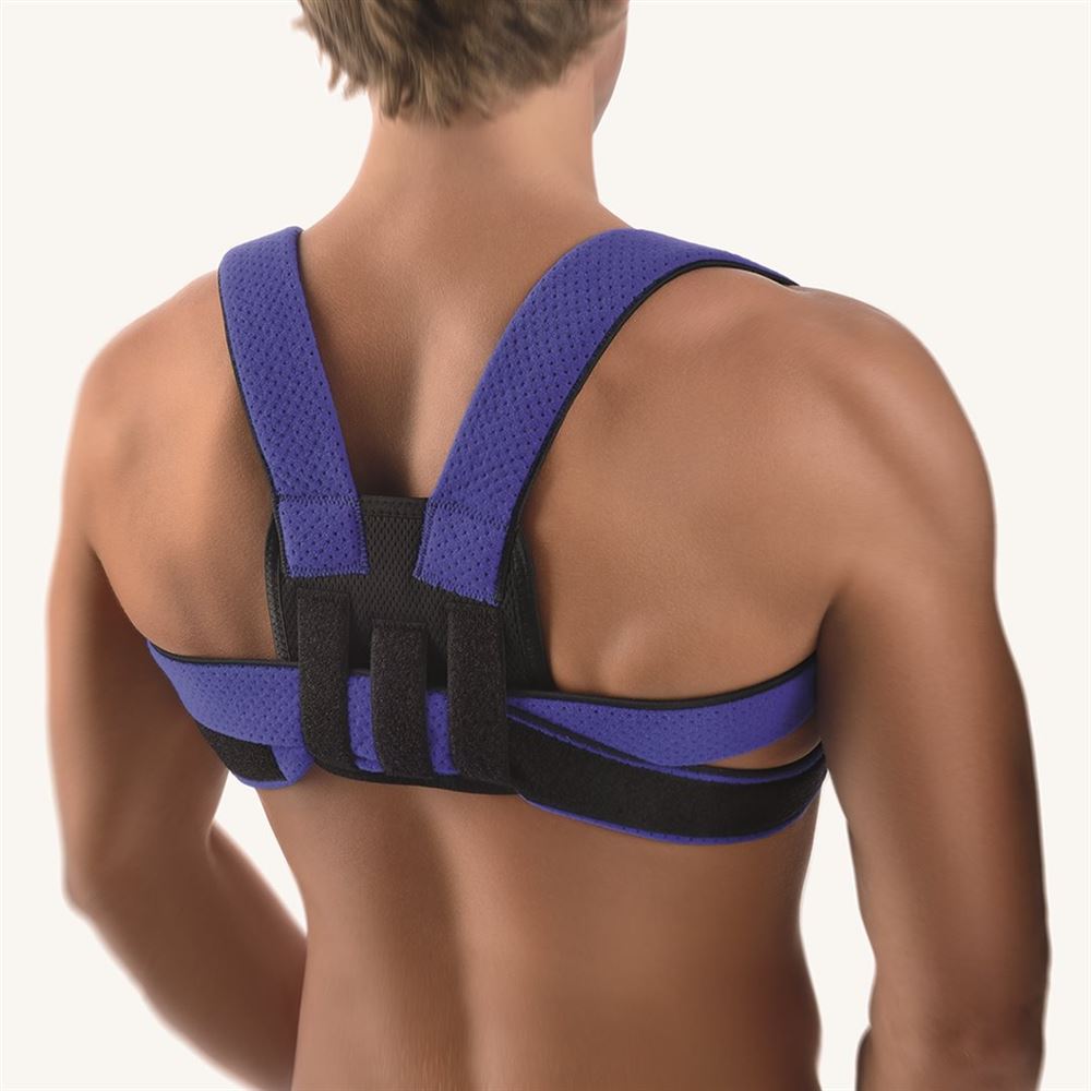 Image of Bort StabiloFix Claviculaband GrE verstellbar blau
