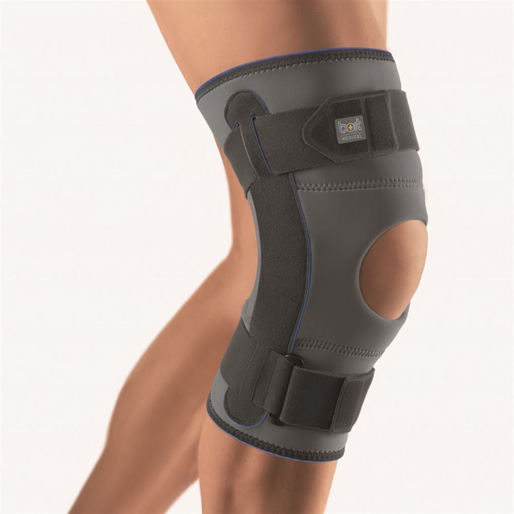 Image of Bort StabiloPro Kniebandage Gelenk Gr2 grau