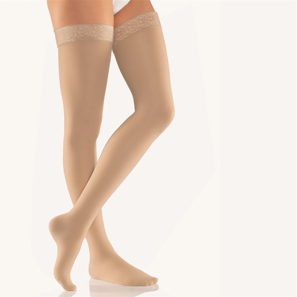 Bort Trend AG Kkl2 I geschlossene Spitze kurz beige Spitzenhaftband 1 Paar