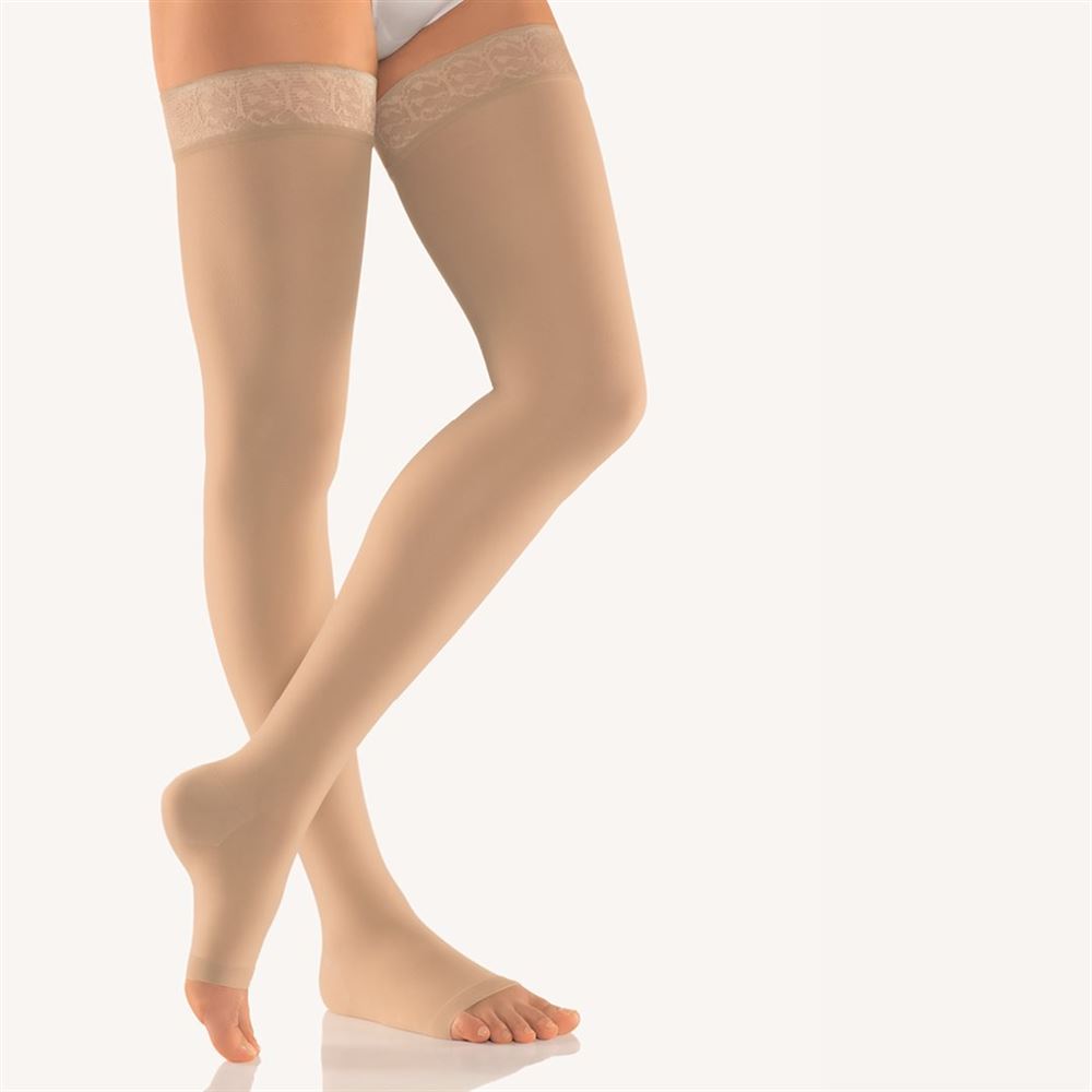 Bort Trend AG Kkl2 IV offene Spitze normal beige Spitzenhaftband 1 Paar