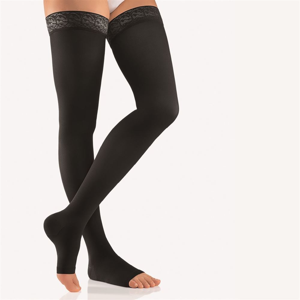 Bort Trend AG Kkl2 VII offene Spitze normal schwarz Spitzenhaftband 1 Paar