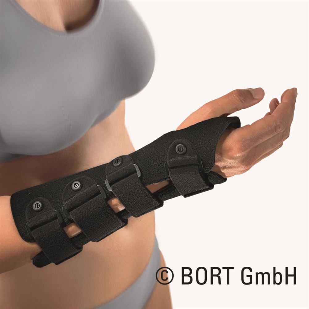 Bort Unterarm-Handorthese M links schwarz