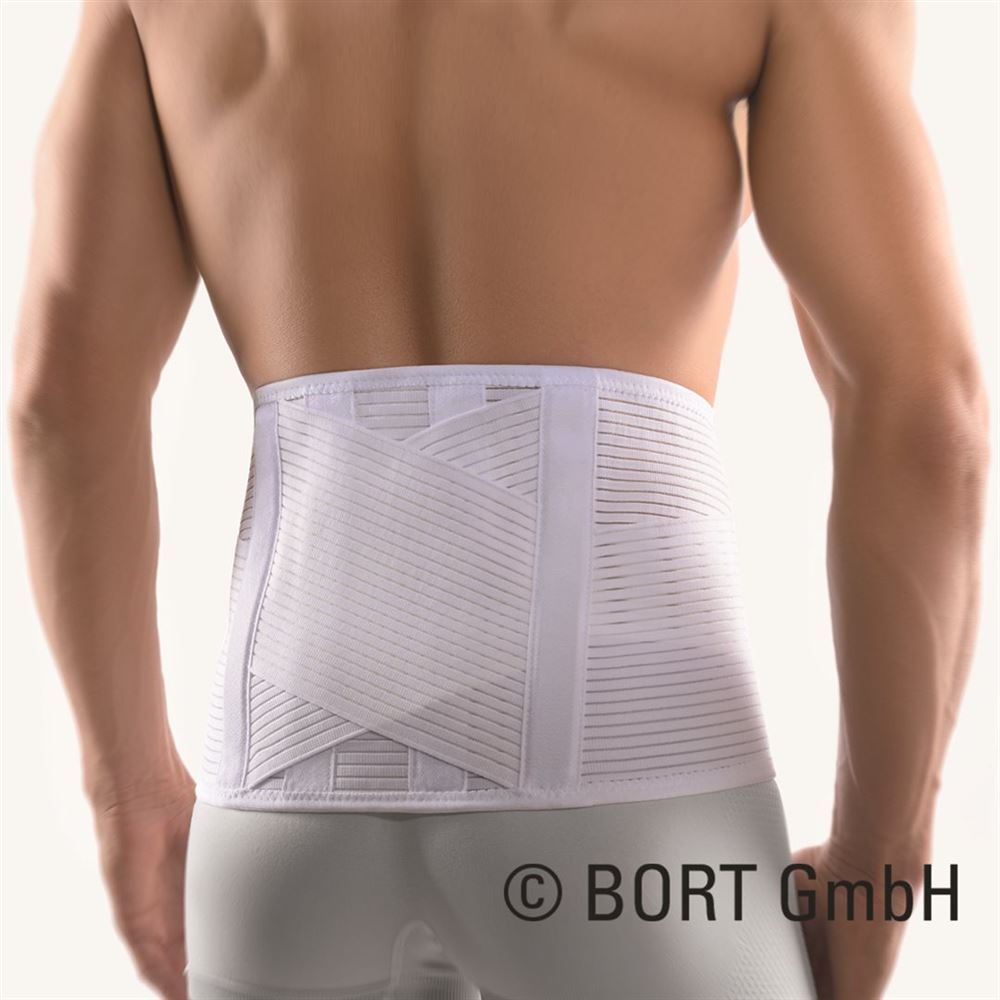 Bort VarioBasic Rückenbandage L mit Pelotte weiss