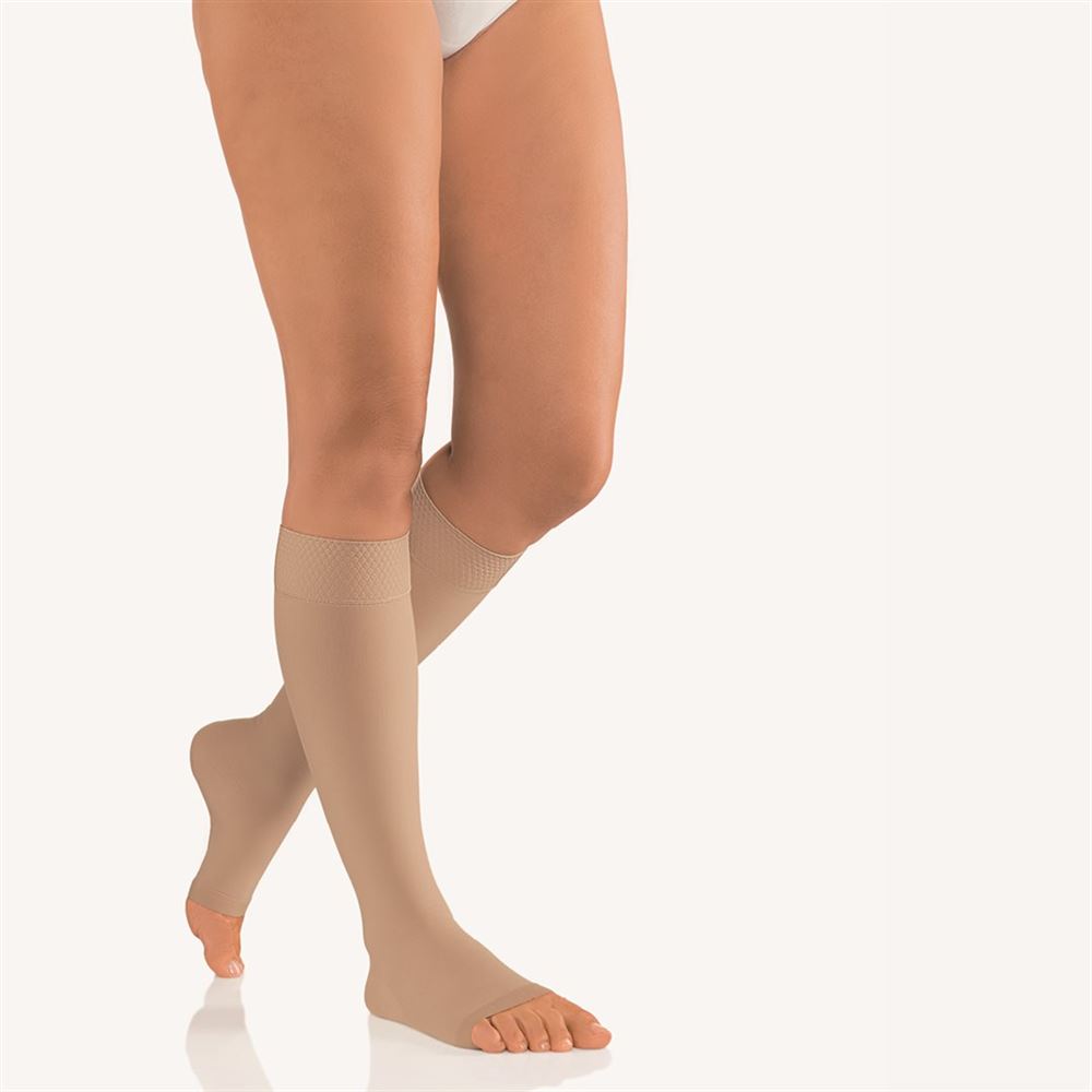 Bort Vital AD Kkl2 2 offene Spitze normal karamell Trikotrand 1 Paar