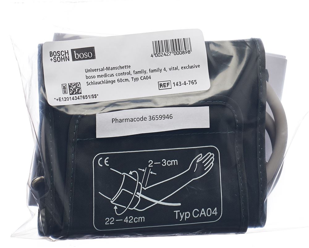 Image of Boso Manschette inklusiv Verbinder Arme Ca04 22-42cm