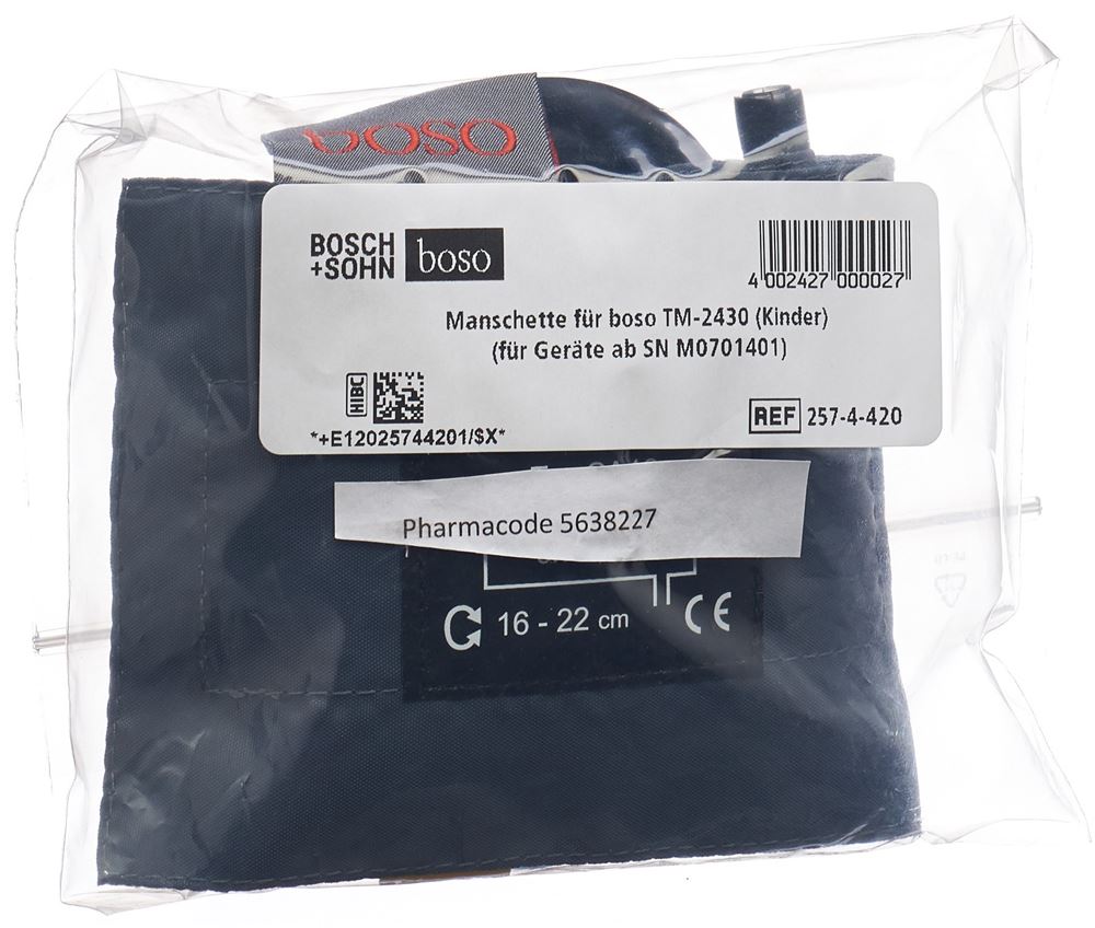Image of Boso Tm2430 Manschette Kinder