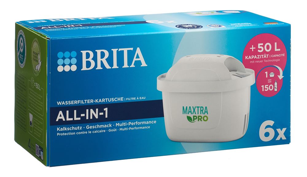 Brita Filterkartuschen Maxtra Pro All-In-1 6 Stk