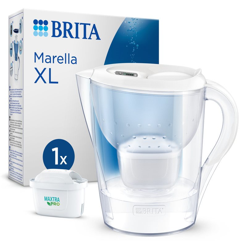 Brita filtro acqua Marella Maxtra Pro XL bianco