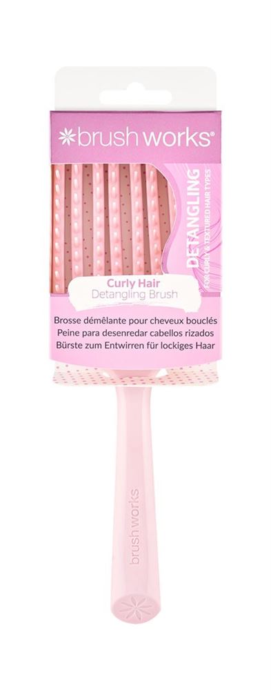 Brushworks Women's Curly Hair Detangling Brush
