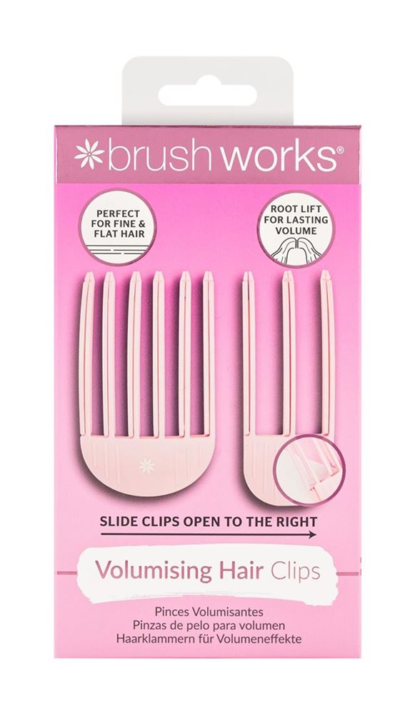 Brushworks Women's Volumising Hair Clips - 2 Pack