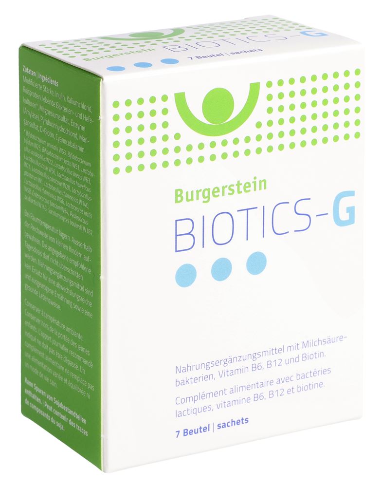 Burgerstein Biotics-G Plv Btl 7 Stk