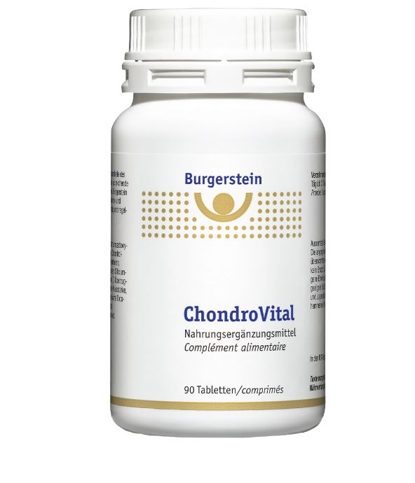 Burgerstein ChondroVital Tablette Dose 90 Stück | Nahrungsergänzungsmittel | Chondroitinsulfat | Glucosaminsulfat | Vitamine & Prävention