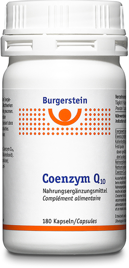 Burgerstein Coenzym Q10 Kaps 30 mg 180 Stk | Nahrungsergänzungsmittel
