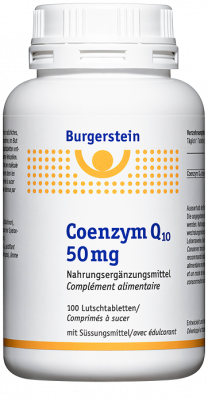 Burgerstein Coenzym Q10 Lutschtabl 50 mg Ds 100 Stk | Nahrungsergänzungsmittel