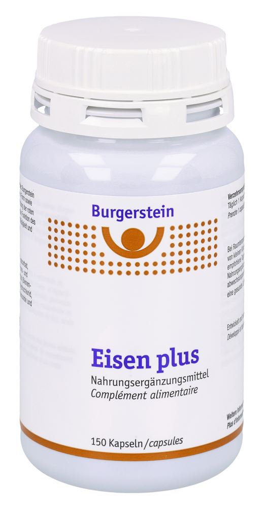Burgerstein Eisen plus Weichkaps Ds 150 Stk
