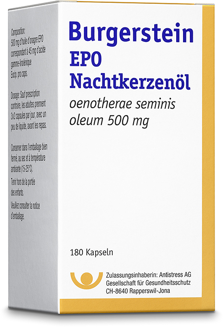 Image of Burgerstein EPO Weichkaps 500 mg 180 Stk