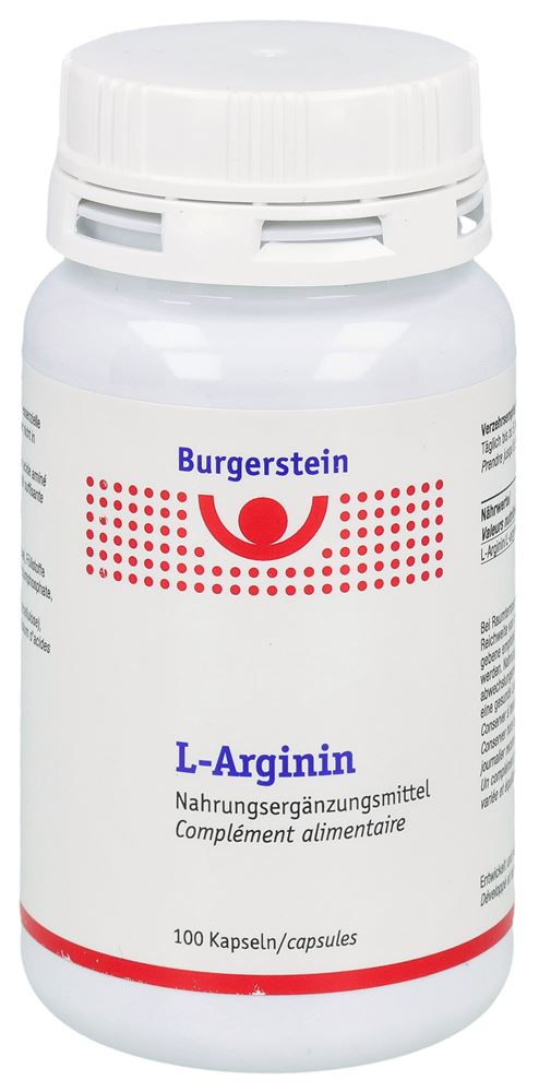 Burgerstein L-Arginina Comprimé 100 pezzi