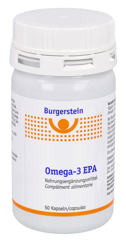 Burgerstein Omega-3 EPA Weichkaps Ds 50 Stk