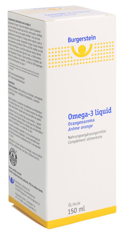Burgerstein Omega-3 liquid fl 150 ml