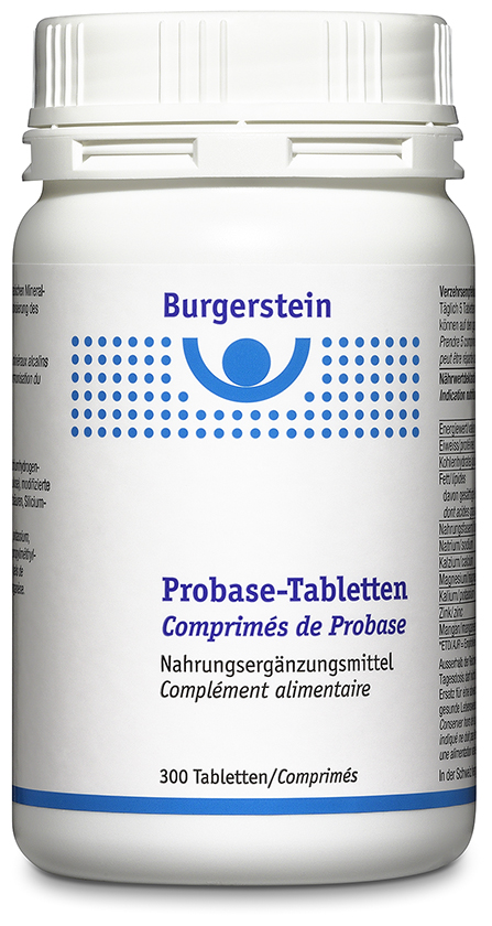 Burgerstein Probase Tabl 300 Stück | Nahrungsmittelergänzung | Säure-Basen-Stoffwechsel | Ernährung & Sport | Vitamine & Prävention