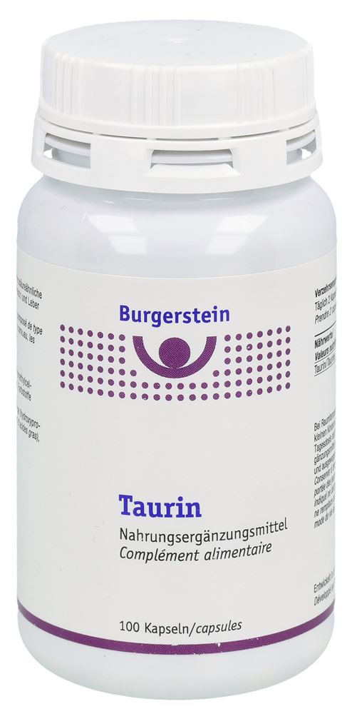 Burgerstein Taurina Comprimé 100 pezzi