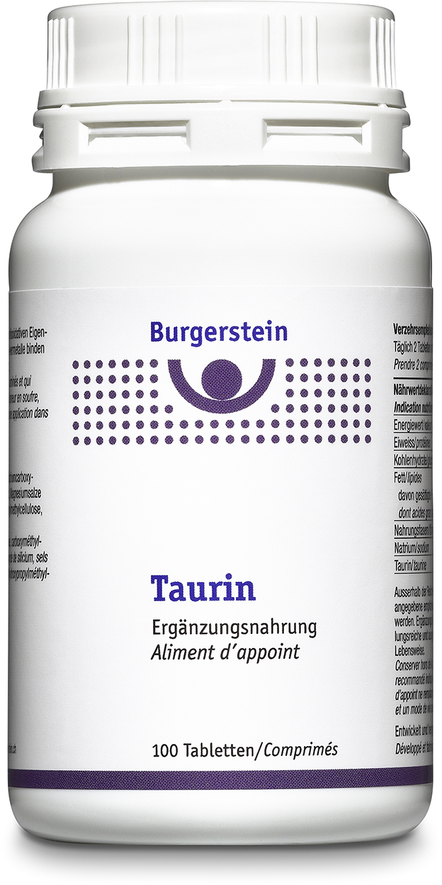 Burgerstein Taurina Comprimé 100 pezzi
