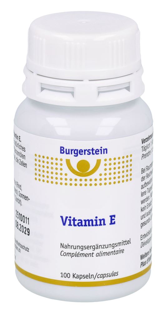 Burgerstein Vitamin E Kaps Ds 100 Stk