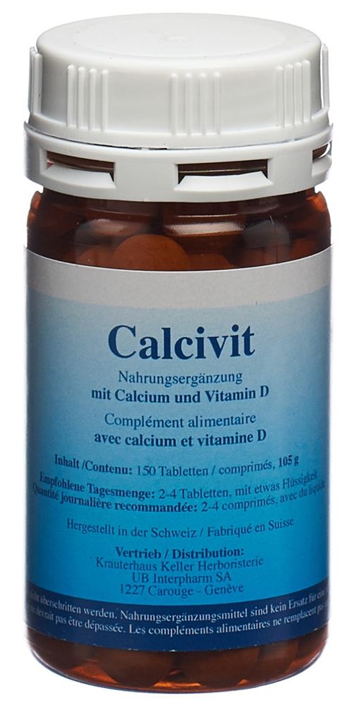 Calcivit calcio e vitamina D compresse conf. 150 pz