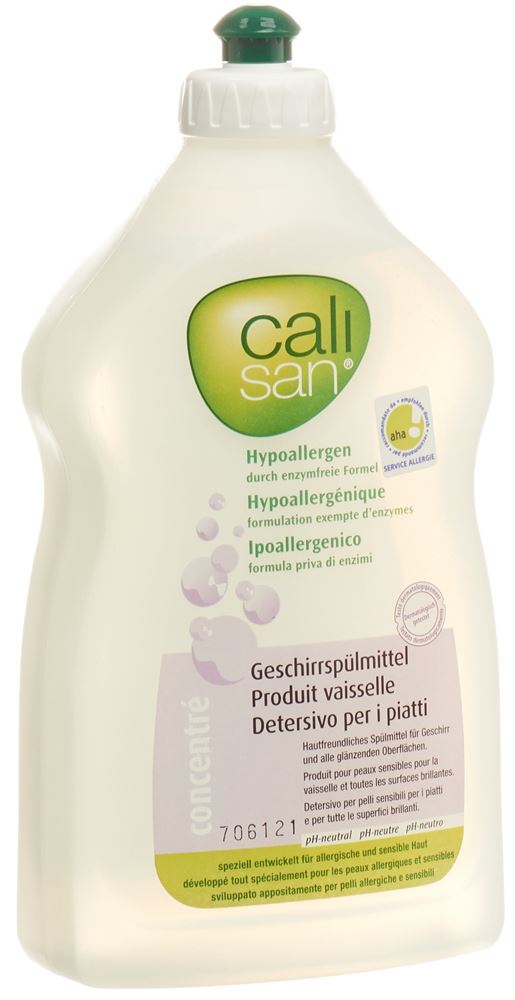Image of Calisan Geschirrspülmittel liq hypoallergen 500 ml
