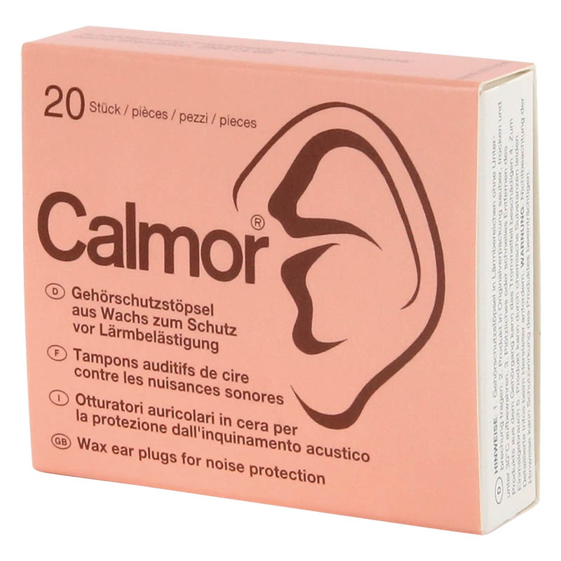 Image of Calmor Gehörschutzstöpsel Wachs 20 Stk