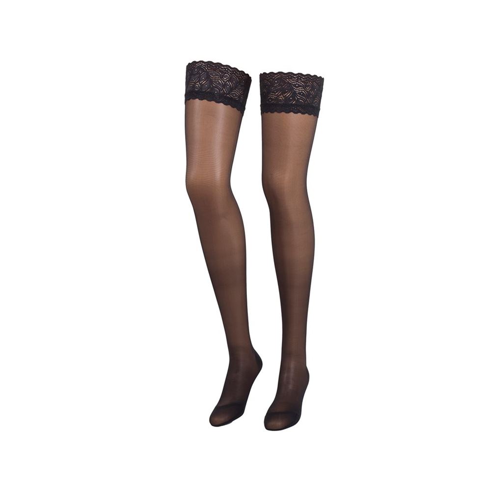 Calypso bas cuisse (a-g 140) GrIV noir 1 paire