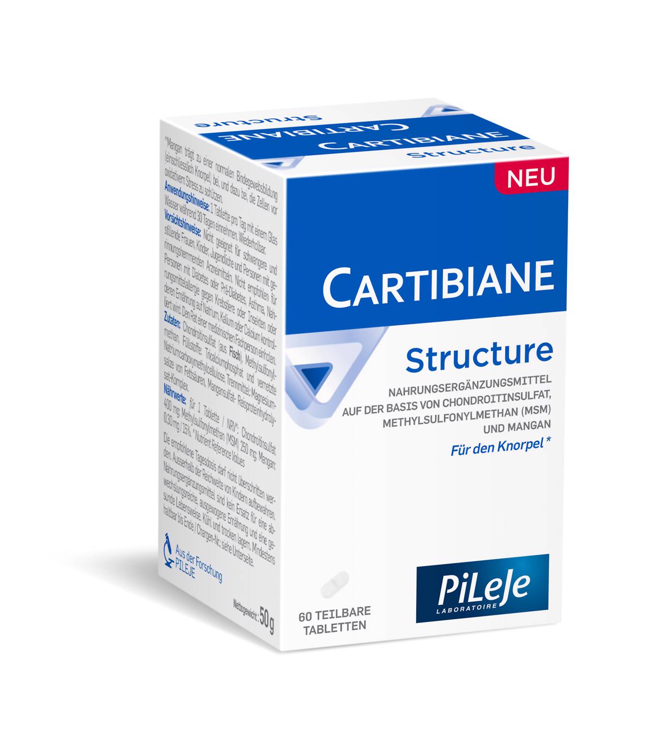 Cartibiane structure comprimés sécables 60 pce