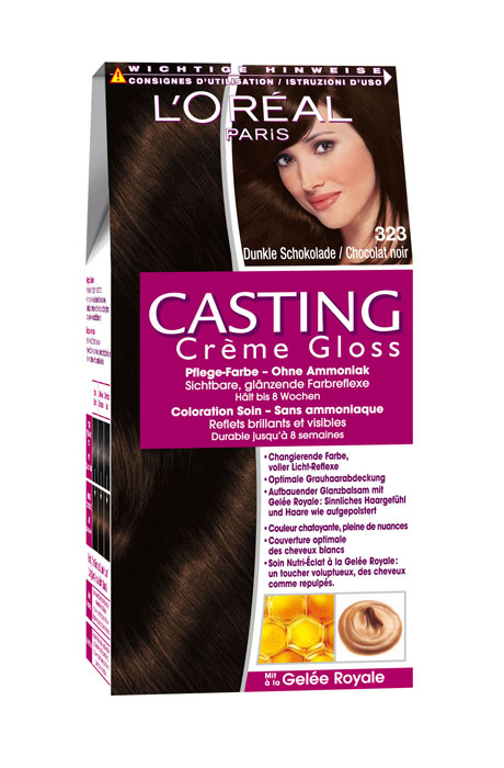 Image of Casting Creme Gloss 323 dunkle schokolade