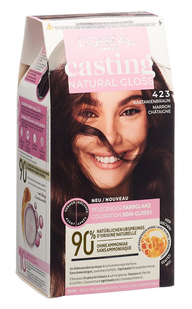 Image of Casting Natural Gloss Coloration 423 Brown Noisette