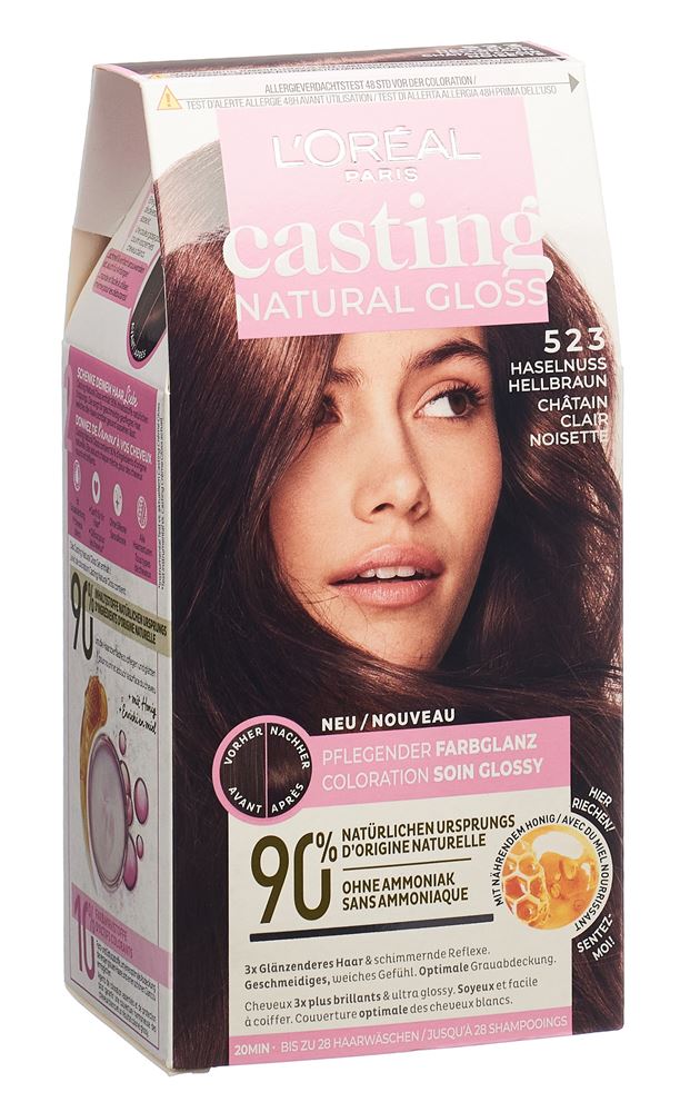 Image of Casting Natural Gloss Coloration 523 Brown Caramel