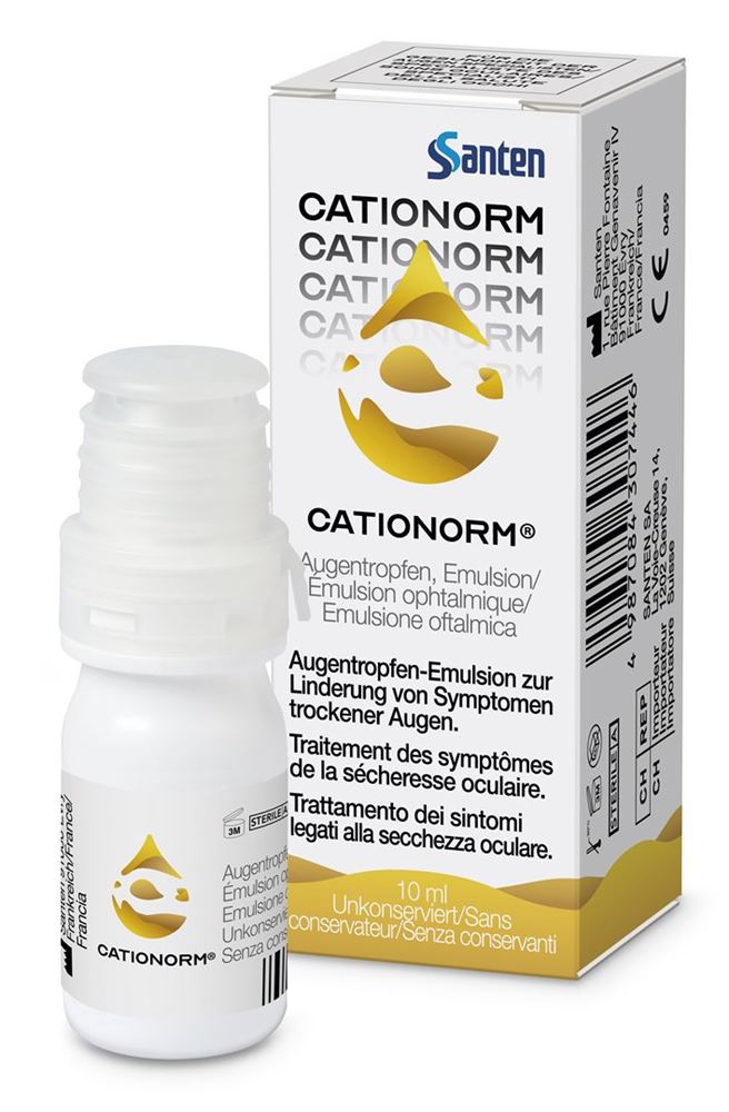 Image of Cationorm Augentropfen-Emulsion Fl 10 ml