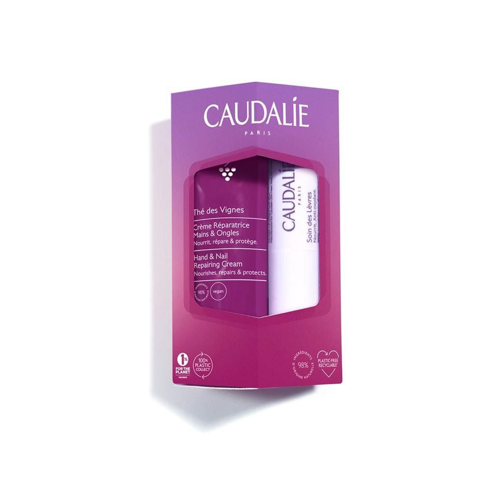 Caudalie Coffret Thé des Vignes Duo LipHand