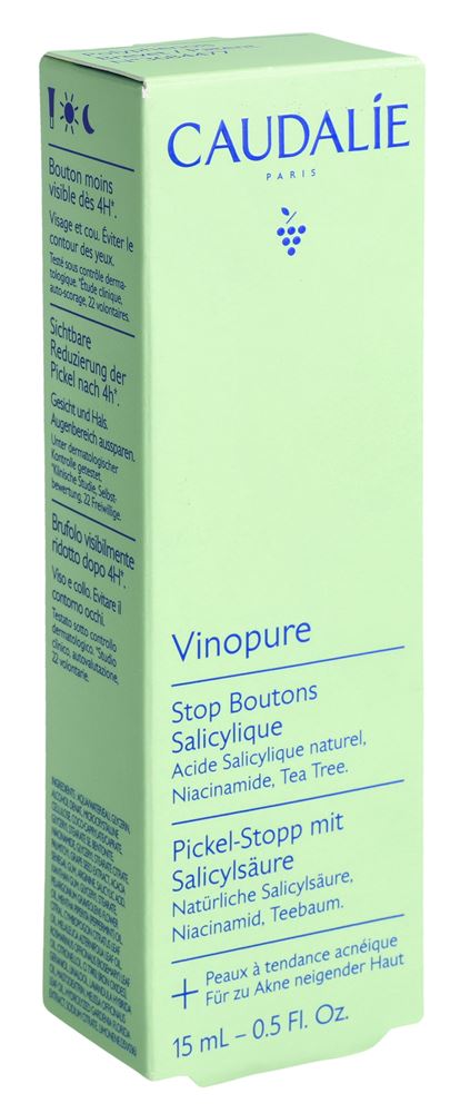 Caudalie Vinopure Pickel-Stopp mit Salicylsäure 15 ml