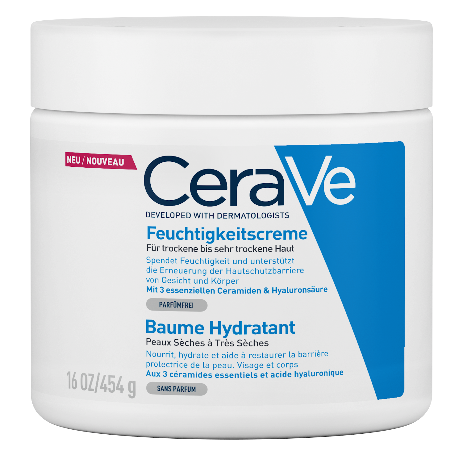 Image of CeraVe Feuchtigkeitscreme Ds 454 g