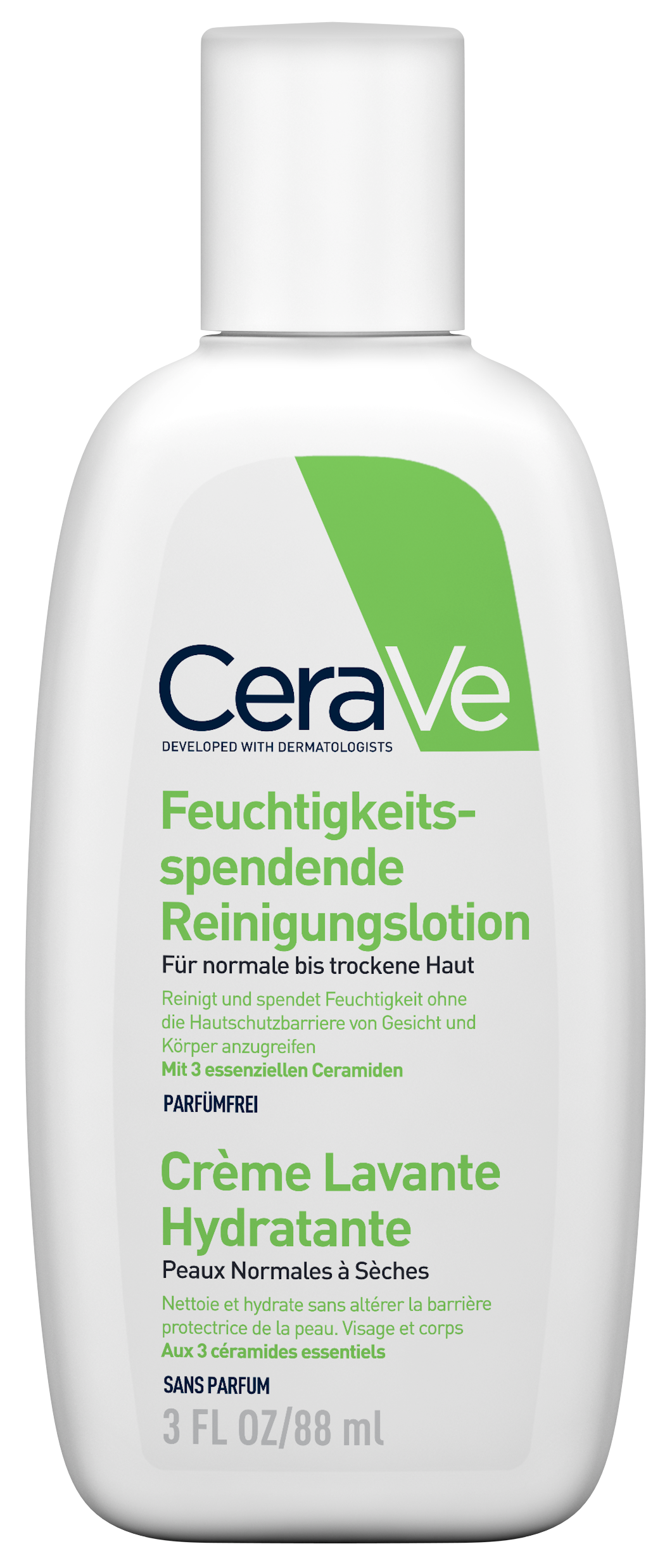CERAVE Feuchtigkeitsspendende Reinigungslotion: Produktbild