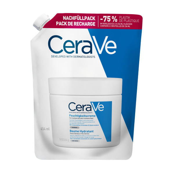 Image of CeraVe Moist Cream Refill englisch französisch 454 g