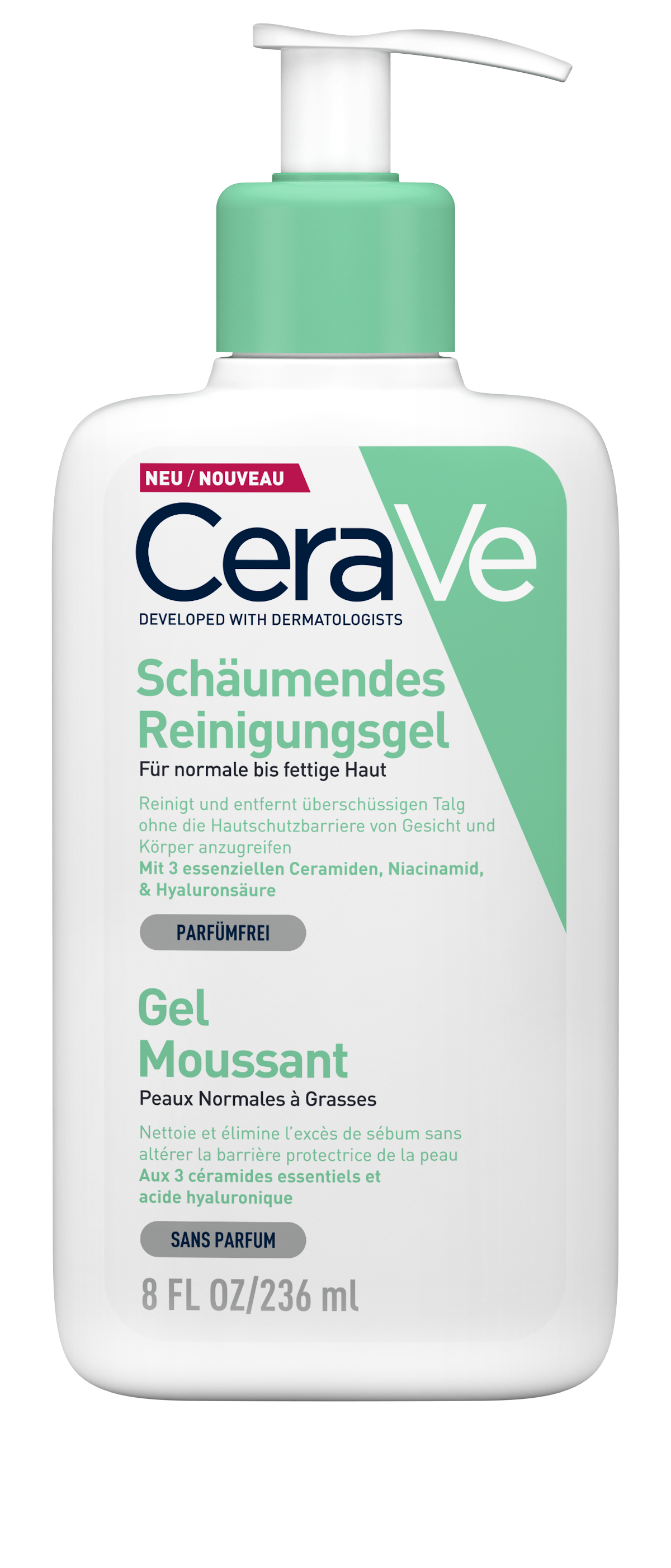 CeraVe Gel moussant disp 236 ml
