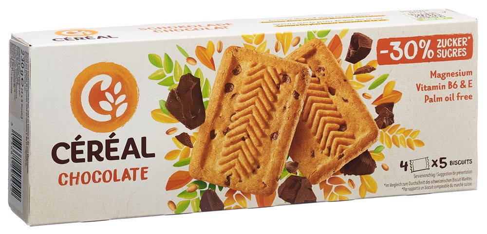 Céréal Céréal Biscuit Milchschokolade